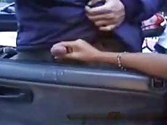 Seksi crnka zabavljati s drugom